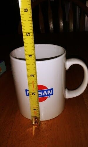 Nissan/Datsun Classic Logo White Ceramic Coffee Mug Tea Cup Was Displayed JDM - Picture 8 of 10
