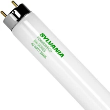 (2 Pack) Sylvania FO40/835/ECO 60"/5' Straight T8 Fluorescent 2-Pin Light Bulb