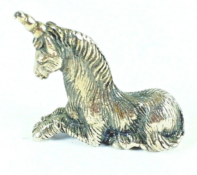 Pewter Unicorn Figurine eBay