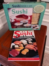 Sushi Book and Kit by Mitani and Szwillus plus Quick & Easy Sushi Cookbook