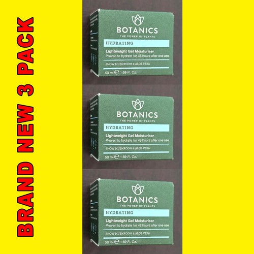 Botanics Hydrating Lightweight Gel Moisturizer1.69fl oz 3PKS