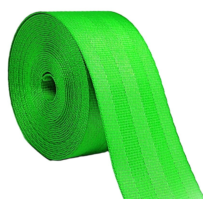 Sangle pour sac à main verte AnseTendance 48mm idéale pour customiser un sac