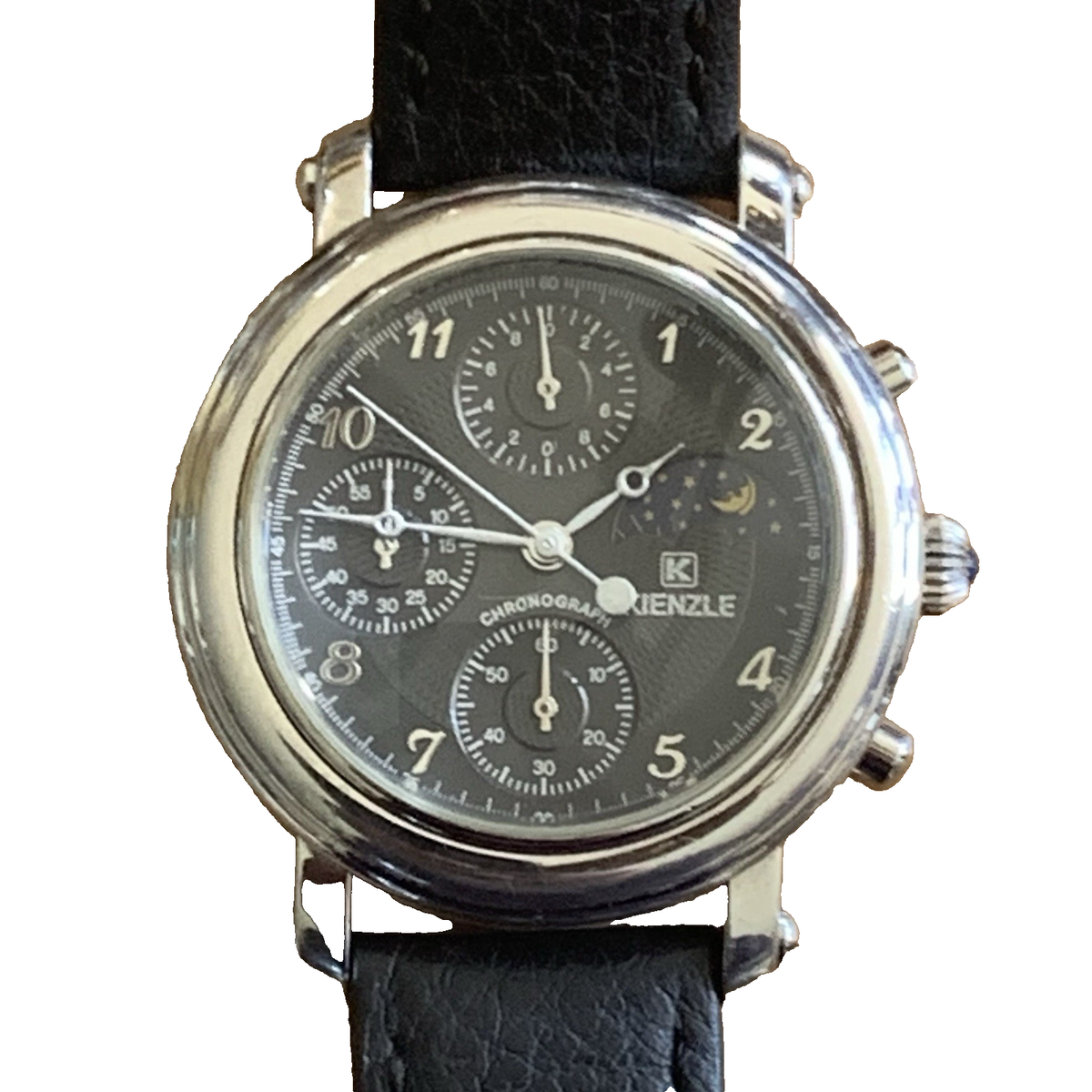 Vintage Kienzle Chronograph quartz watch Day/night Indicator | eBay