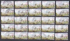 NIEMCY 2009 x25 Mi 2747 perf. Die Cut 10 - 600th Anniv of Leipzig University