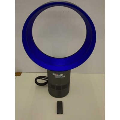 Dyson Air Multiplier AM06 Table Fan 30cm Iron/Satin Blue