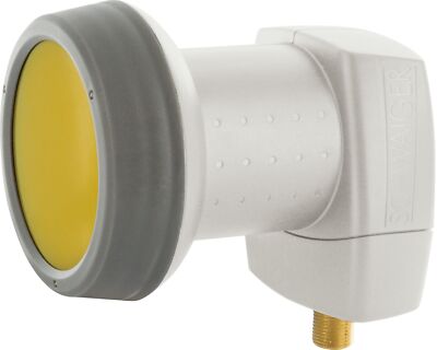 Schwaiger Single LNB 1 TN Sun Protect Wetterschutz ASTRA HD tauglich hellgrau