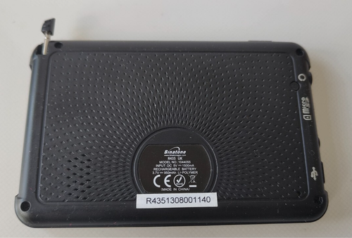 Binatone R435 Sat Nav for Cars/Caravans Countries: UK, ROI, FR, ES, GIB, PT GPS - Picture 3 of 24