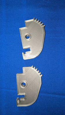 Saitek Pro Flight Pedal Replacement Rudder x 2 - 3D Printed Compatible Toe Gear