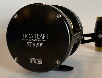 Tica Team ST558 Trolling Fishing Reel Aluminum 4.2:1 | eBay Tica Team ST558 Trolling Fishing Reel Aluminum 4.2:1 | eBay