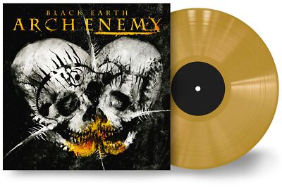 Arch Enemy Black Earth LP Gold Vinyl NEW SEALED