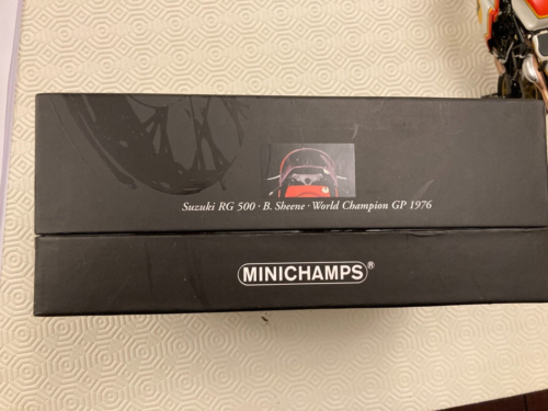 1/12 MINICHAMPS 770007 BARRY SHEENE SUZUKI RG 500 1977 WORLD CHAMPION NEW IN BOX - Picture 5 of 12