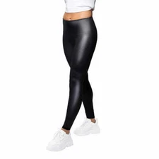 Jane and Bleecker Ladies' Faux Leather Legging Breathable | A24