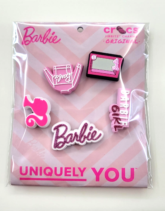 Crocs Barbie Jibbitz Charms-5PK, 49% OFF