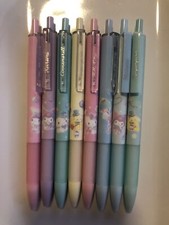 Sanrio Gel Pen Set of 8 Black Ink 0.5mm