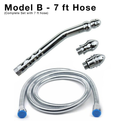 Shower Cleansing Kit Vaginal Anal Enema Colon Douche Parts Complete System - Picture 12 of 14