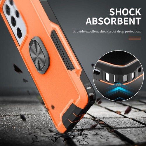 Hybrid Ring Stand Case Heavy Duty For Samsung Galaxy 23 S22 Ultra S21 S10 Plus - Picture 27 of 59