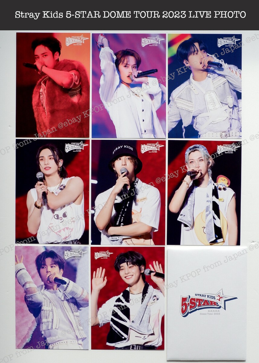 Stray Kids 5-STAR DOME TOUR 2023 LIVE Photo Photocard Bang