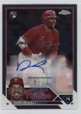 2023 Topps Chrome Update Auto Darick Hall #AC-DHA Auto 1at6