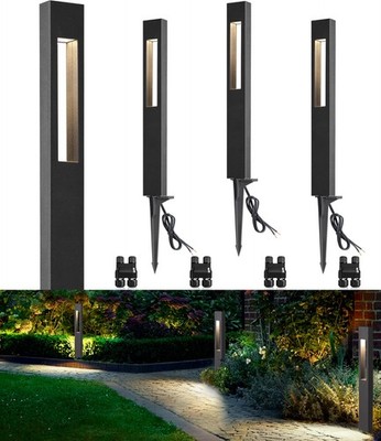 3W Low Voltage Pathway Lights 3000K LED Low Voltage Landscape Lights 12V Wate...