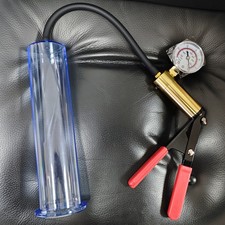 Vacuum Penis Pump Elliptical Cylinder Male Penis Enhancement Erectile Extend 9"