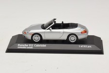 Porsche 911 996 Cabriolet Silver Metallic Minichamps 1:43 | 400061091