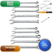 Gearwrench Ratcheting Combination Saemetric Wrench Set 10 Pc. 12 Point - 9418 Gearwrench Ratcheting Combination Saemetric Wrench Set 10 Pc. 12 Point - 9418