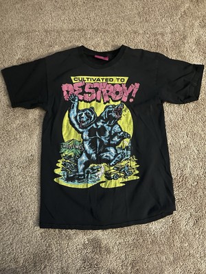 Vintage All Black MNWKA Very Rear Small Cultivated To Destroy Tshirt