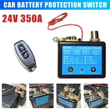 Car Switch Automatic Cut Off Wireless Remote Control Disconnect Battery Device
