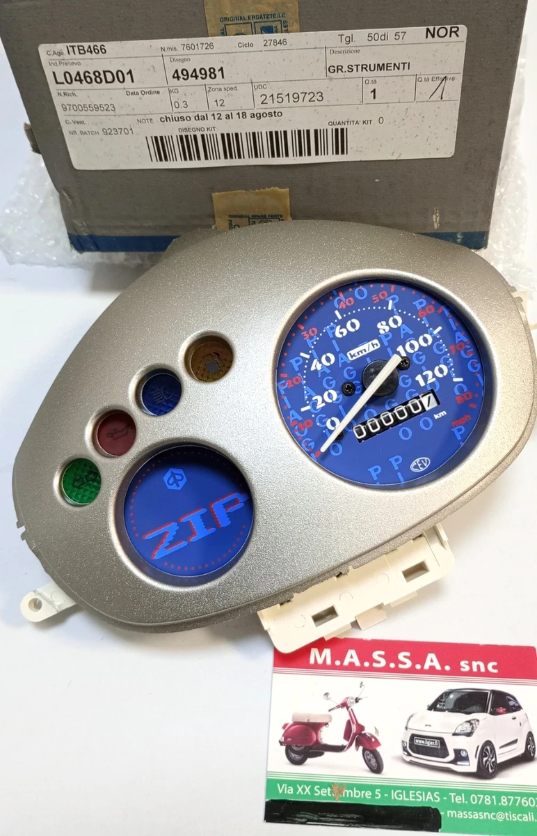 Vicma Cavo Contatore Per Piaggio Zip 50 2T 1992-1999 - Ricambio Originale 058SP - 2