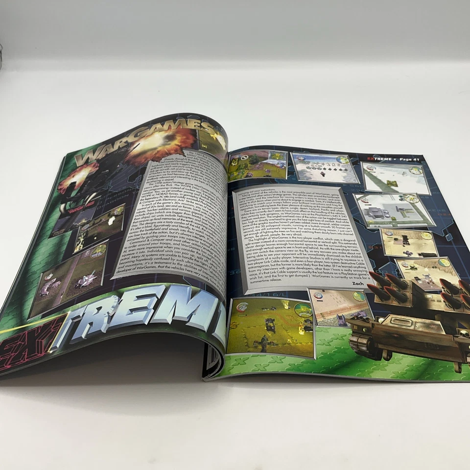 PS Extreme Magazine April  1998 Volume 3 Issue 5 Wargames Vigilante 8 - Image 2 of 4