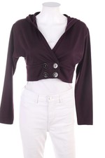 Ohne Label Strickjacke Bolero L Lila