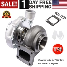 Universal T76 Turbo T4 .96 A/R Trim 600+ HP 76mm Compressor Turbocharger USA