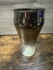 HTF 1996 Coca-Cola Atlanta Mirror Polished Glass 16 Oz Vintage Mercury Glass