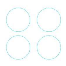 4 PCS Tempered Glass Screen Protector Watch Protective Film for Smartwatch