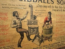 Frank Siddalls Vintage Soap Advertising Crate General Store Box AMAZING LABEL!!