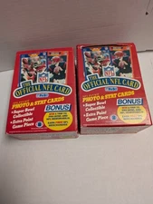 One Box 1989 Pro Set Series 1 Football Trading Cards Box 36 Unopened Packs