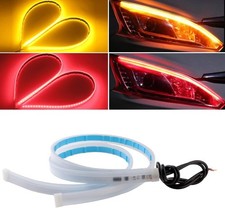 E-bright Drl Led Strip Light For Car Suv Motorcyc Color Redyellowsize 60 Cm E-bright Drl Led Strip Light For Car Suv Motorcyc Color Redyellowsize 60 Cm