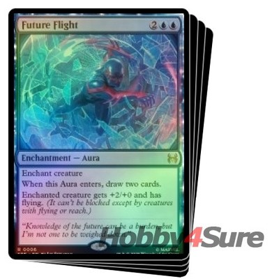 Foil Future Flight X4 M/NM Magic: The Gathering MTG Marvel's Spider-man Eternal