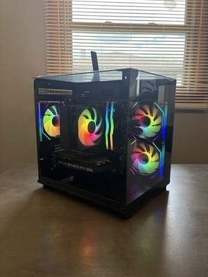 Gaming PC RTX 5060 Ryzen 5 5600X 16GB RGB RAM 1TB  NVMe SSD B550 WiFi