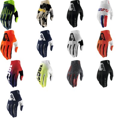100% RideFit MX ATV Gloves 5 Colors S-2X
