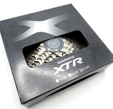 Cassetta Shimano XTR CS-M970 Titanio 11-34T NOS 9 Velocità Hyperglide Retrò Nuova con scatola