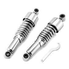 11.75" Touring Rear Shocks Lowering Kit Preload Adjustable Compatible with Ha...