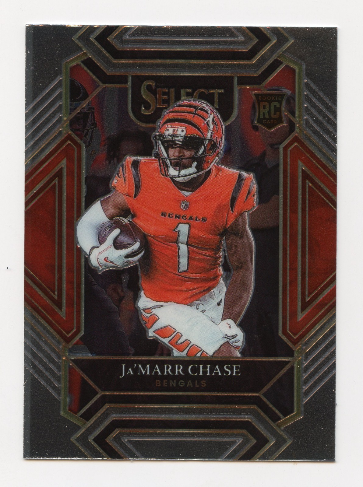 2021 Select Club Level #247 Ja'Marr Chase Bengals RC Rookie