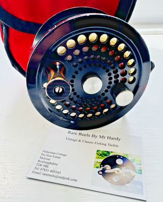 Abel Number 4 Salmon & Saltwater Fly Reel with Fly Line & Case | eBay