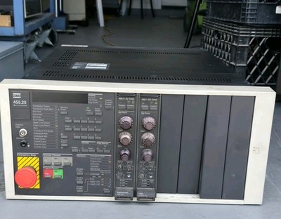 MTS 458.20 MicroConsole Servohydraulic Controller Interface 115 VAC Power Tested