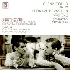 Glenn Gould - Beethoven Concerto 2 & Bach Concerto 1 (Vinyl LP)