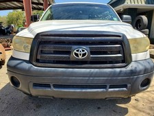 Used Front Bumper Assembly Front Fits 2013 Toyota Tundra Resin Bumper Wo Fog L