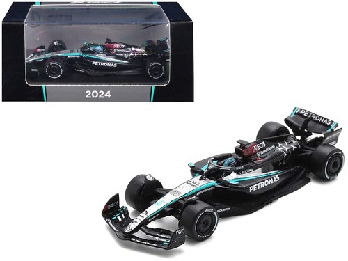 2024 Mercedes-AMG F1 W15 E Performance #63 George Russell modellino auto pressofuso 1...