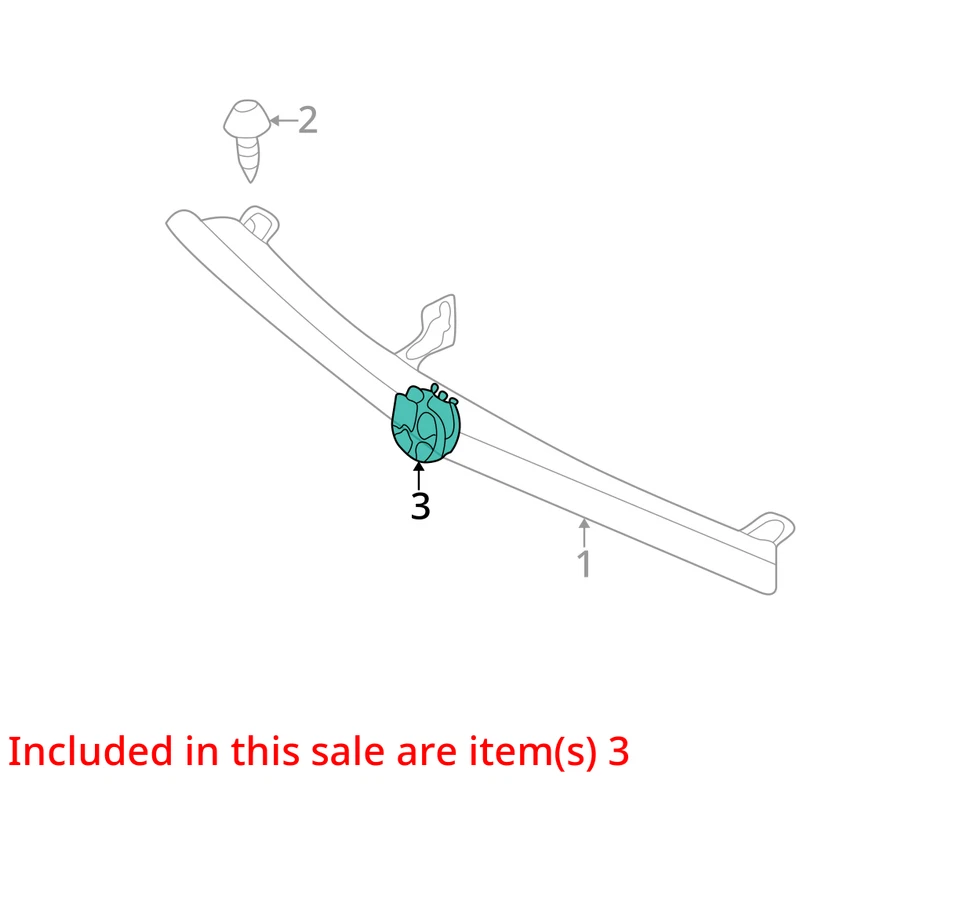 CHRYSLER МЕДАЛЬОН ШИЛЬДИК KS76SZ1 НОВЫЙ OEM KS76SZ1 - Изображение 2 из 3