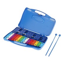 25 Note Xylophone Perfectly Tuned Glockenspiel for Children Beginners Adult Blue